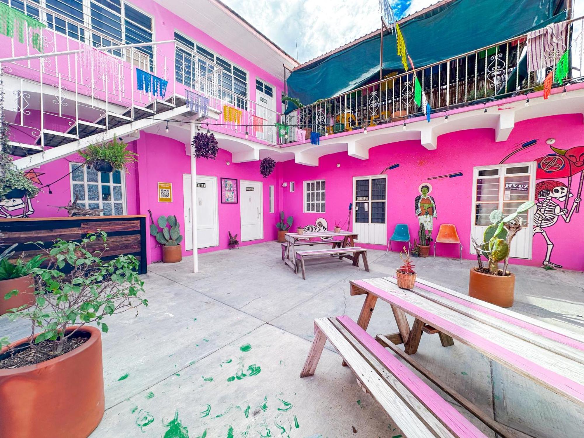 Habitaciones Hvuz, Centro Oaxaca ภายนอก รูปภาพ